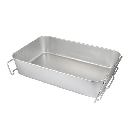 エスコ EA508SK-101 600x385x130mm 取手付トレー(アルミ製) 1個 (ご注文単位1個)【直送品】