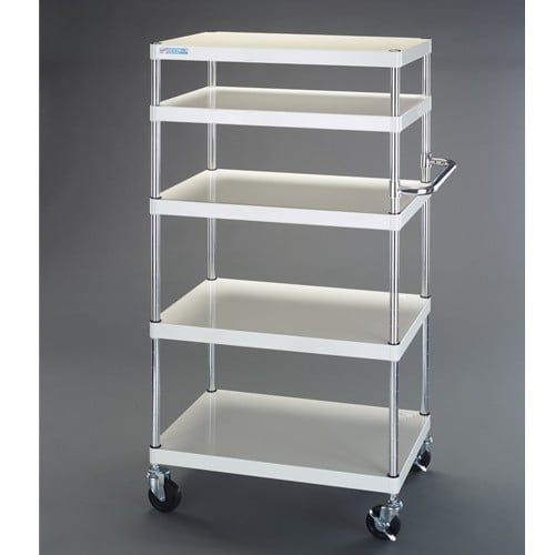 エスコ EA956SA-22 900x600x1500mm/5段 ツールワゴン 1台 （ご注文単位1台）【直送品】