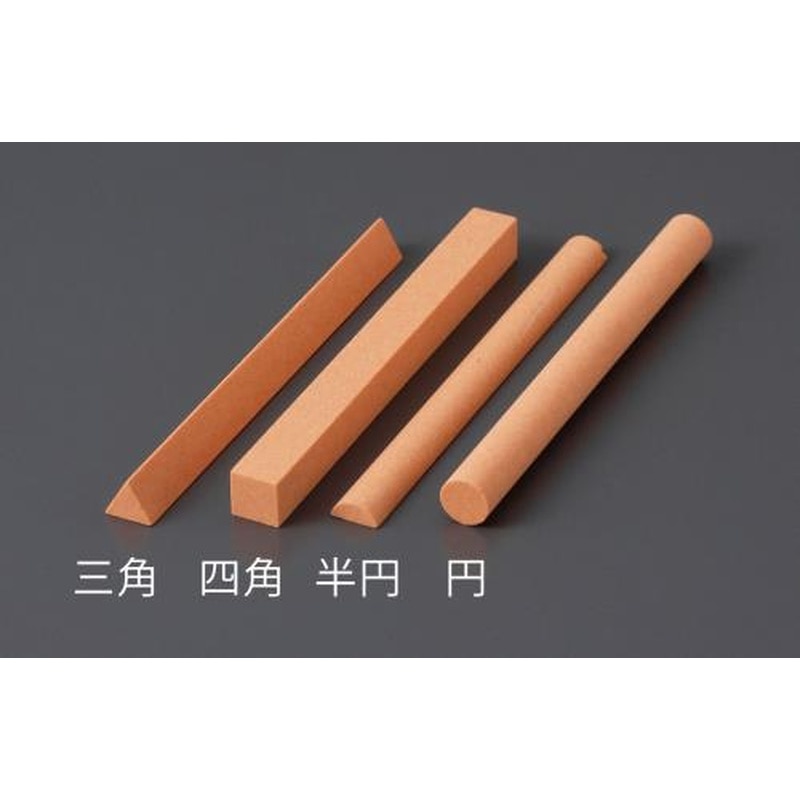 エスコ EA522G-108 #600/100x13mmスティック油砥石(丸) 1個（ご注文単位1個）【直送品】