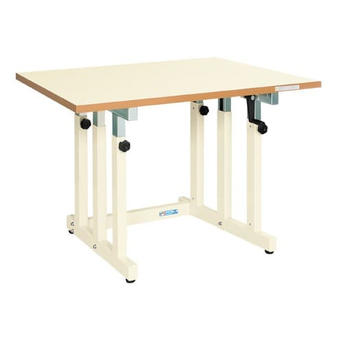 エスコ EA956SA-91 900x750x680-1080mm/300kg 作業台/ハンドル式 1台 （ご注文単位1台）【直送品】