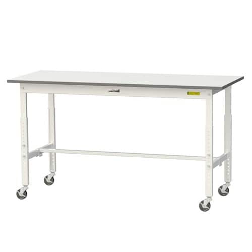 エスコ EA956TD-129 1500x600x685-985mm ワークテーブル(キャスター付) 1台 (ご注文単位1台)【直送品】