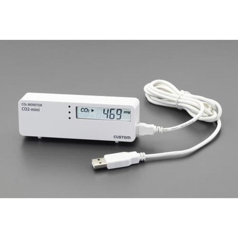 エスコ EA733AJ-7 Co2モニター 1個（ご注文単位1個）【直送品】