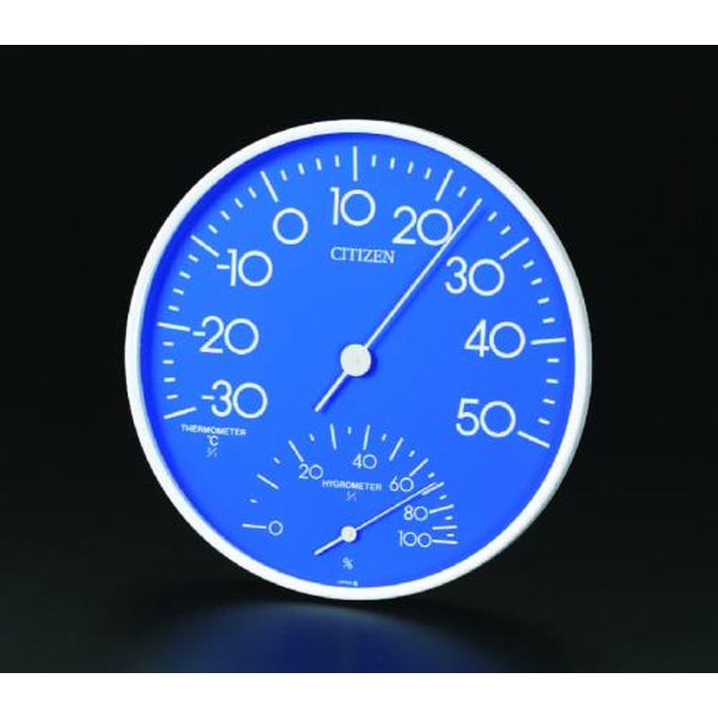エスコ EA728EB-8 φ300mm温度・湿度計 1個（ご注文単位1個）【直送品】