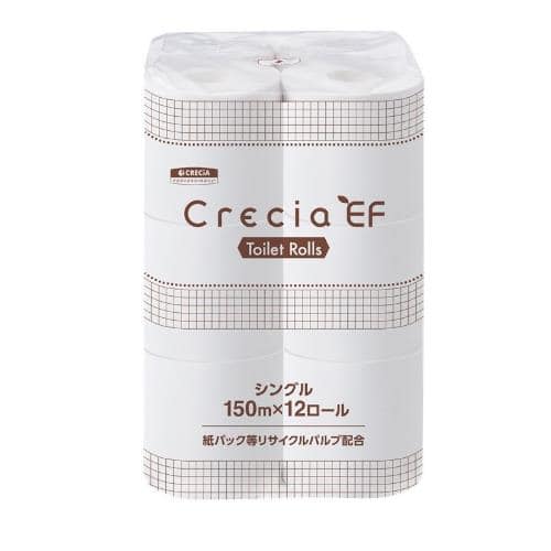 エスコ EA929AM-8 トイレットペーパー(シングル150m/48巻) 1箱 （ご注文単位1箱）【直送品】