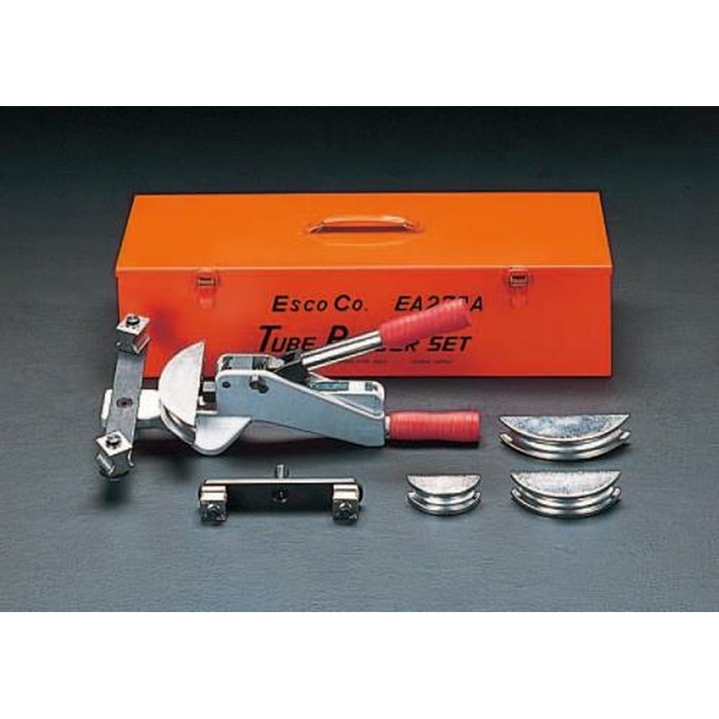 エスコ EA270A 1/2”-7/8”チューブベンダーセット(ラチェット式) 1個（ご注文単位1個）【直送品】