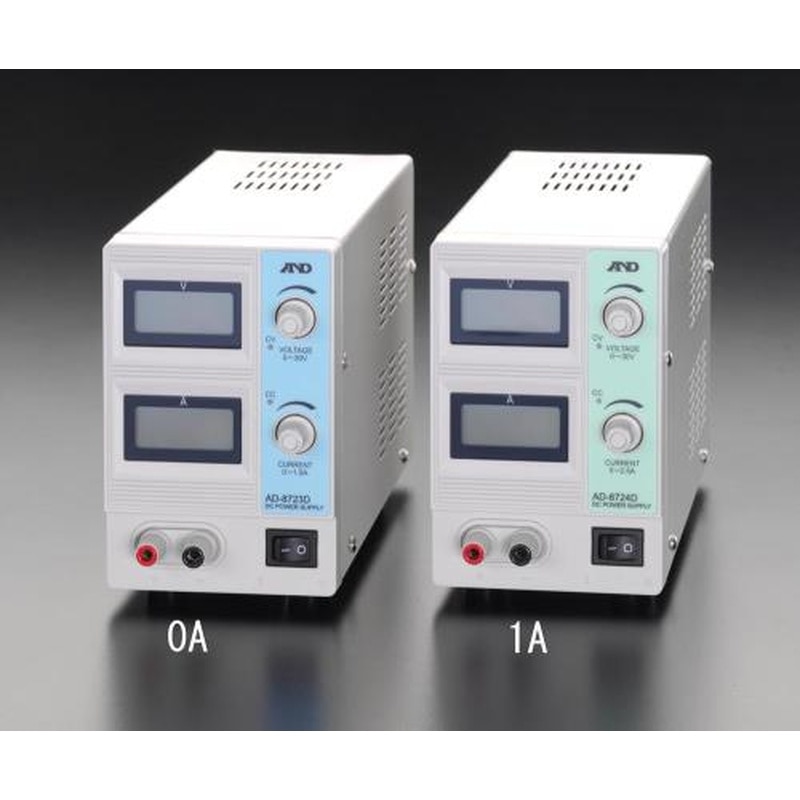 エスコ EA812-0A AC100V→DC0-30V/1.5A直流安定化電源 1個（ご注文単位1個）【直送品】