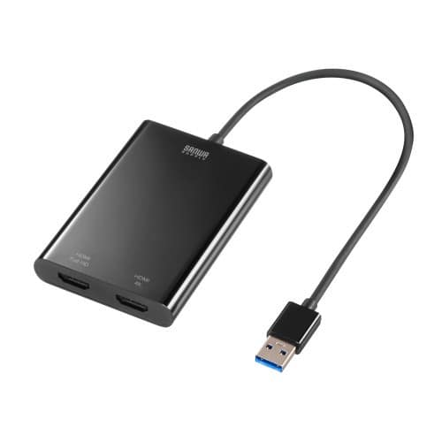 エスコ EA764GY-179 [USB3.1-HDMI] ディスプレイアダプター(4K対応) 1個 （ご注文単位1個）【直送品】