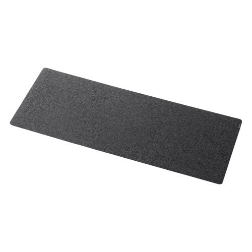 エスコ EA764-81 400x900mm デスクマット(フェルト・黒) 1個 （ご注文単位1個）【直送品】