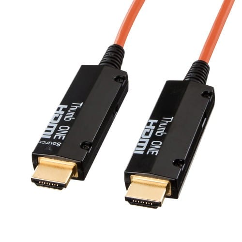 エスコ EA940PM-214 100m HDMIケーブル(光ファイバー) 1本 (ご注文単位1本)【直送品】