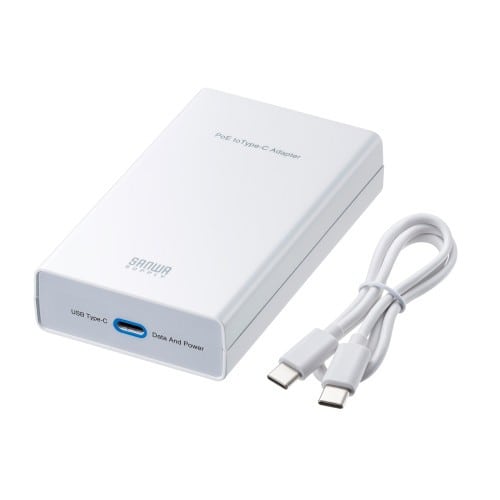 エスコ EA764BY-50 PoE-USB Type-C変換アダプター 1個 (ご注文単位1個)【直送品】