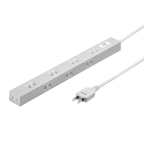エスコ EA815GM-360 AC125V/15Ax3m タップ(8口/2P/マグネット付) 1本 (ご注文単位1本)【直送品】