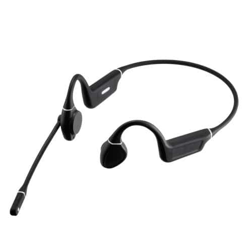 エスコ EA764A-229 Bluetoothヘッドセット(骨伝導/両耳/ヘッドバンド) 1個 （ご注文単位1個）【直送品】