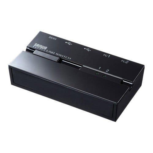 エスコ EA764AD-205 USB2.0 USB切替器(2回路/ハブ/マグネット付) 1個 （ご注文単位1個）【直送品】