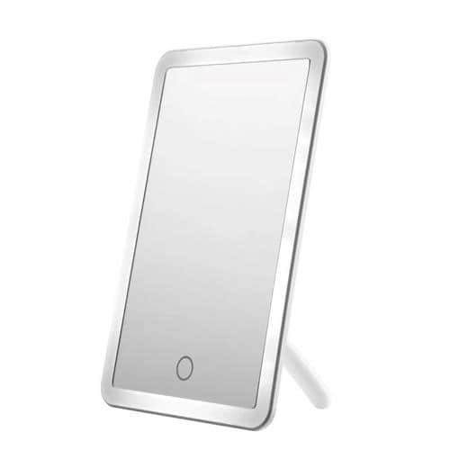 エスコ EA724YG-91 135x203mm スタンドミラー(LED付/充電式) 1個 （ご注文単位1個）【直送品】