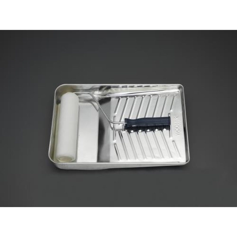 エスコ EA109NW-100 230mmローラー刷毛セット(トレー付) 1個（ご注文単位1個）【直送品】