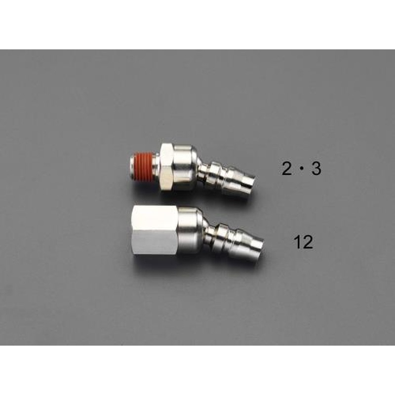 エスコ EA140EC-3 R3/8”雄ねじプラグ(スイベル型) 1個（ご注文単位1個）【直送品】