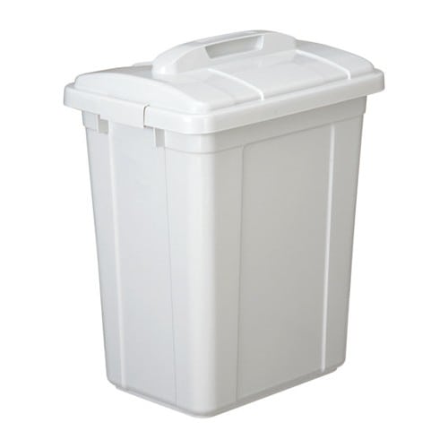 エスコ EA995A-538 95L ダストボックス(取っ手付/ふたロック) 1セット (ご注文単位1セット)【直送品】