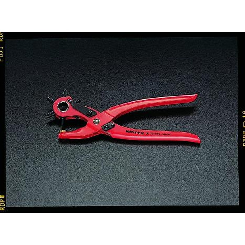 エスコ EA576KC 2.0-5.0mm/6穴パンチプライヤー 1個（ご注文単位1個）【直送品】