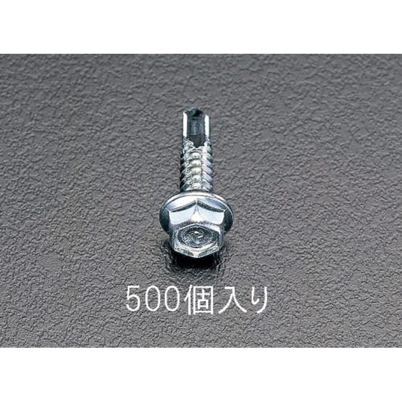 エスコ EA949EE-62 6x25mm六角頭ピアスビス(500本) 1個（ご注文単位1個）【直送品】