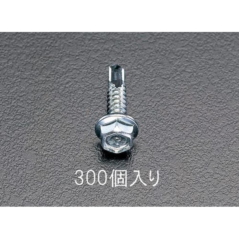 エスコ EA949EE-65 6x50mm六角頭ピアスビス(300本) 1個（ご注文単位1個）【直送品】