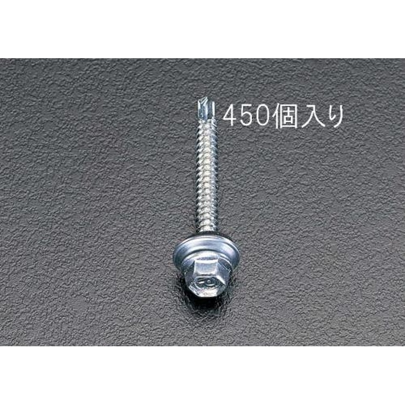エスコ EA949EF-53 5x35mm六角頭ピアスビス(シール付/450本) 1個（ご注文単位1個）【直送品】