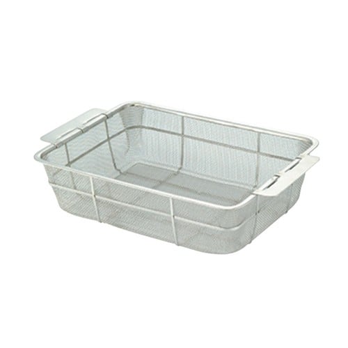 エスコ EA992C-200 355x270x 95mm 深型角ざる(ステンレス製) 1個 (ご注文単位1個)【直送品】
