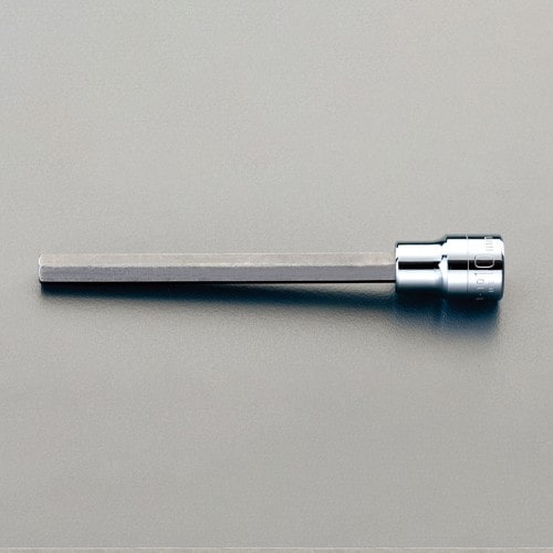 エスコ EA618XC-120 1/2DR/6本組 [Hex]ロングビットソケットセット(インチ) 1セット （ご注文単位1セット）【直送品】