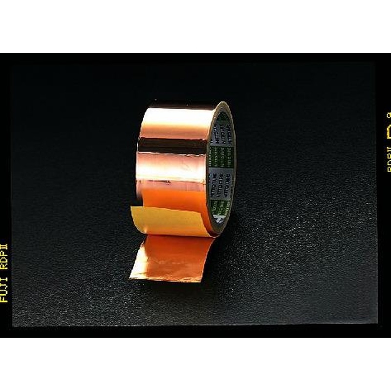 エスコ EA944SB-50 50mmx5m粘着テープ(銅箔) 1個(ご注文単位1個)【直送品】