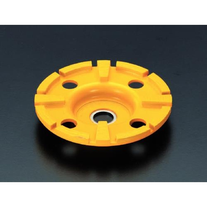 エスコ EA843A-3 100mmダイヤモンドホイール(研削用) 1個(ご注文単位1個)【直送品】