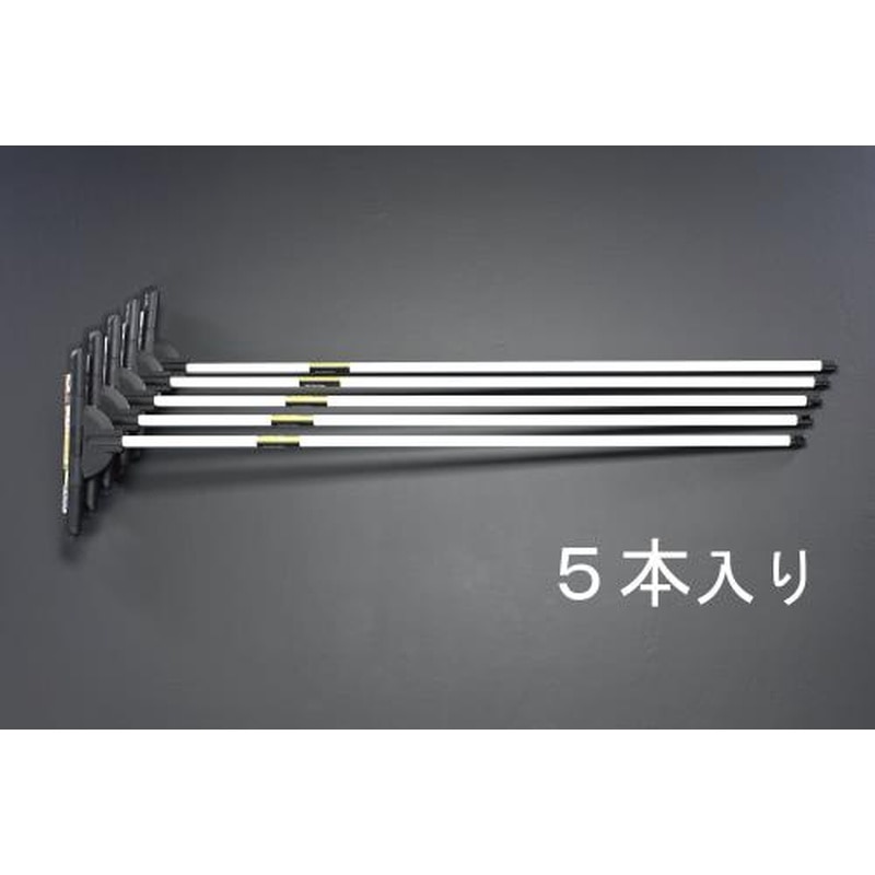 エスコ EA928CA-3 400mm水かき(スチールハンドル/5本) 1個（ご注文単位1個）【直送品】