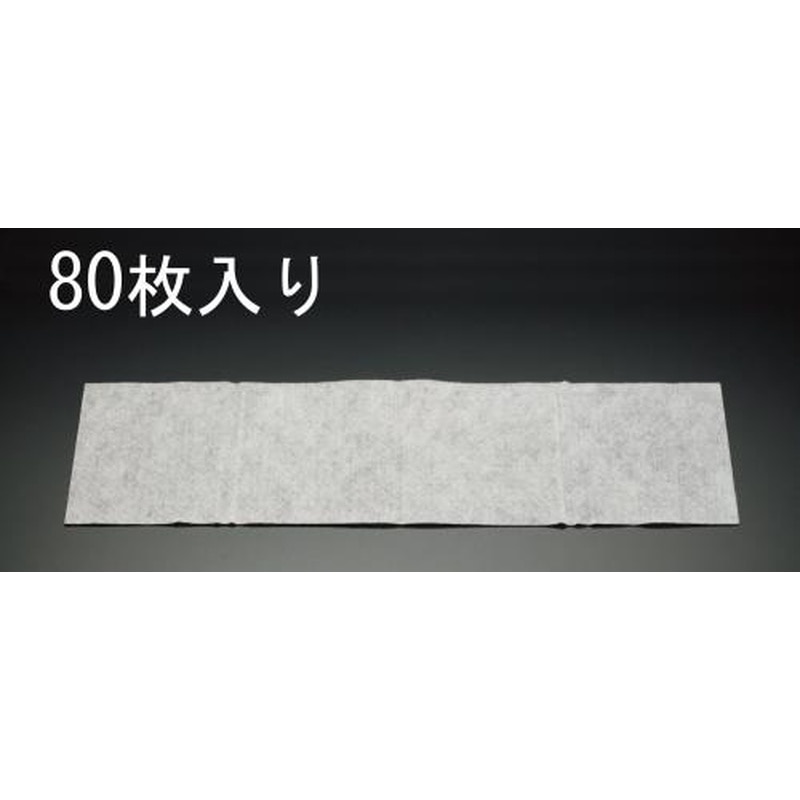 エスコ EA928AB-60 490mm再生ペットダスター(80枚) 1個（ご注文単位1個）【直送品】