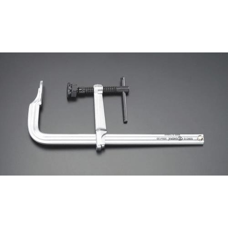 エスコ EA526TK-24 0-600mm/120mmL型クランプ 1個（ご注文単位1個）【直送品】