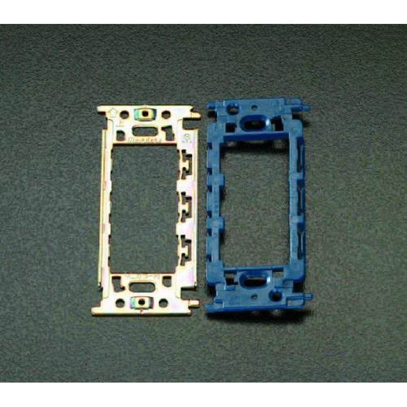 エスコ EA940CN-32 46x112mm絶縁取付枠(樹脂) 1個(ご注文単位1個)【直送品】