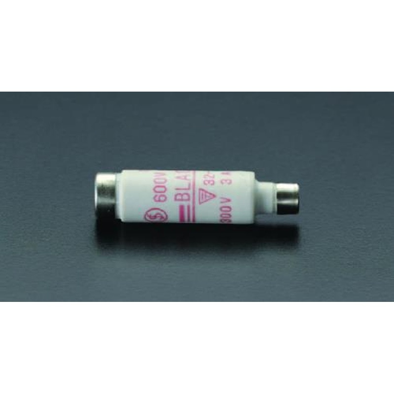 エスコ EA758ZU-10 10Aヒューズリンク(AC/DC600V) 1個（ご注文単位1個）【直送品】