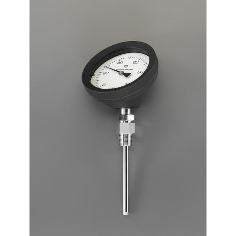 エスコ EA727AA-73 0-50℃/150mmバイメタル式温度計 1個（ご注文単位1個）【直送品】