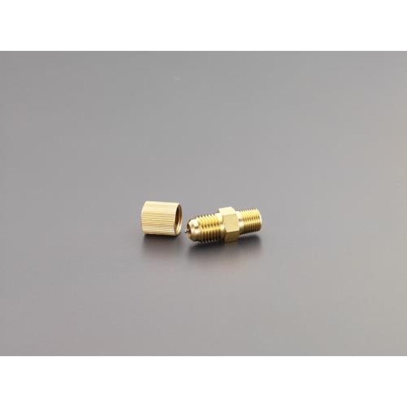 エスコ EA402GC-1 F1/4”xNPT1/8”アクセスバルブ 1個(ご注文単位1個)【直送品】