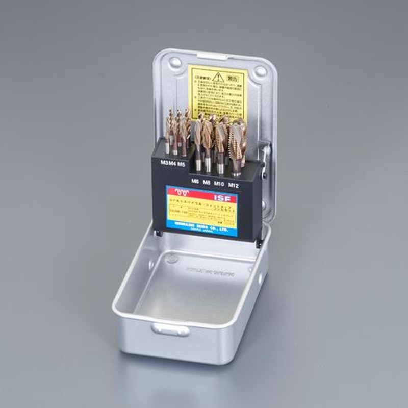 エスコ EA829DT-11 M3-M12スパイラル・ジェットタップセット(COHSS) 1個(ご注文単位1個)【直送品】