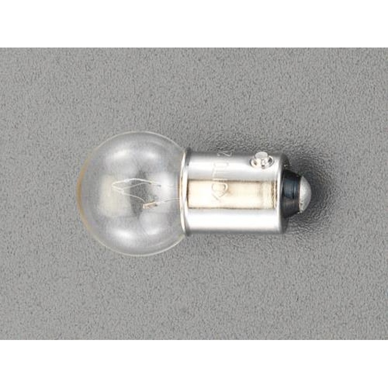 エスコ EA758ZH-2 DC24V/6.0W自動車用ミニチュア電球 1個（ご注文単位1個）【直送品】