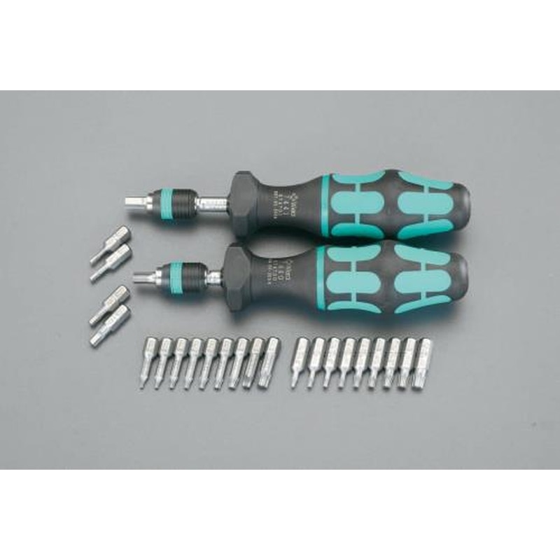 エスコ EA723VG-1 0.3-3.0N.mトルクドライバーセット 1個（ご注文単位1個）【直送品】