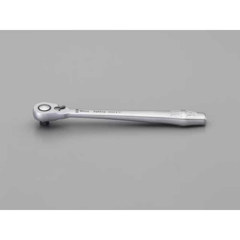 エスコ EA617AG-103 3/8”DRx222mmラチェットハンドル(ロッキング機能) 1個(ご注文単位1個)【直送品】