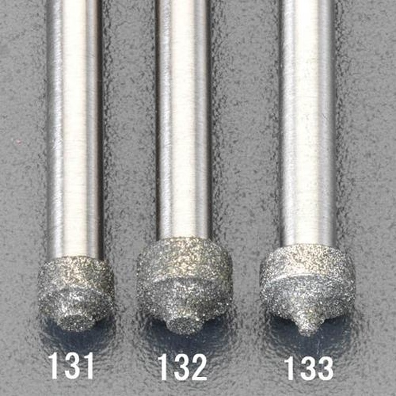 エスコ EA819DJ-133 5.0x4.0x50mm/R2.0CBNバー(3mm軸) 1個（ご注文単位1個）【直送品】
