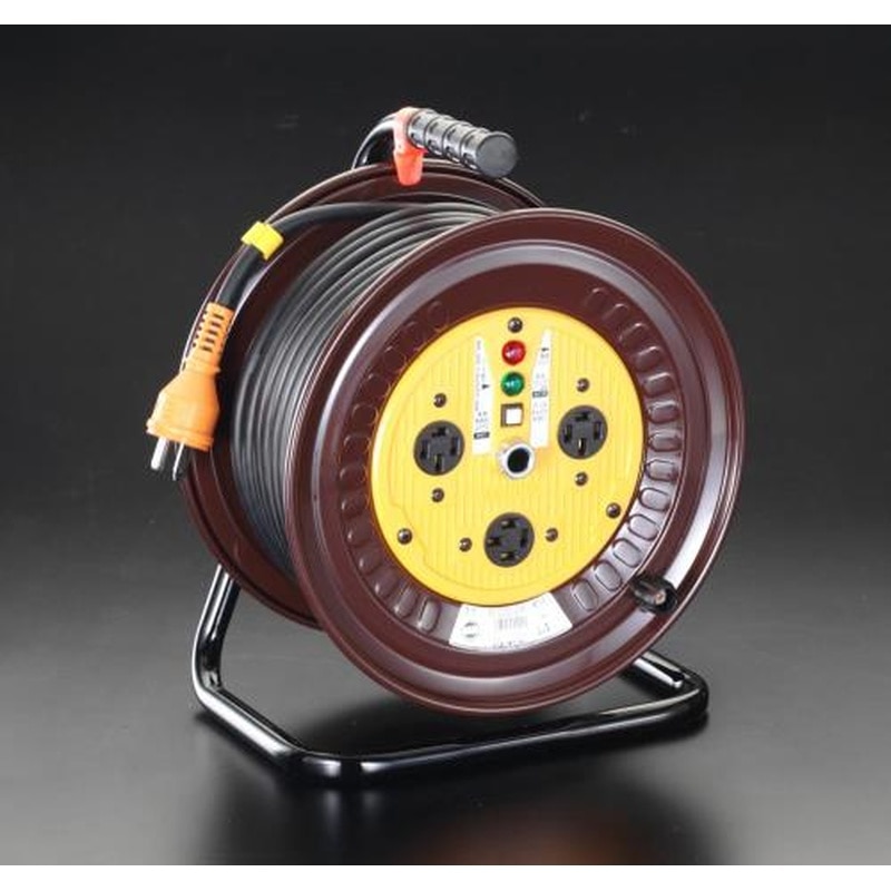 エスコ EA815DY-1 AC200V/20A/30mコードリール(三相) 1個(ご注文単位1個)【直送品】