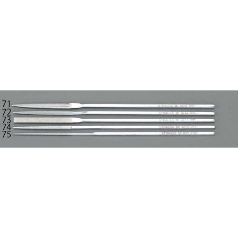 エスコ EA826VH-72 140mm/#100ダイヤモンドやすり(精密・三角) 1個(ご注文単位1個)【直送品】