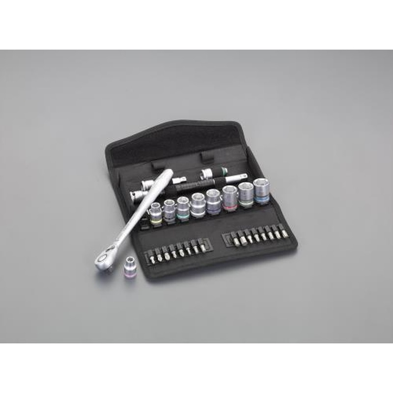 エスコ EA617AG-131 3/8”DRソケットレンチセット 1個（ご注文単位1個）【直送品】