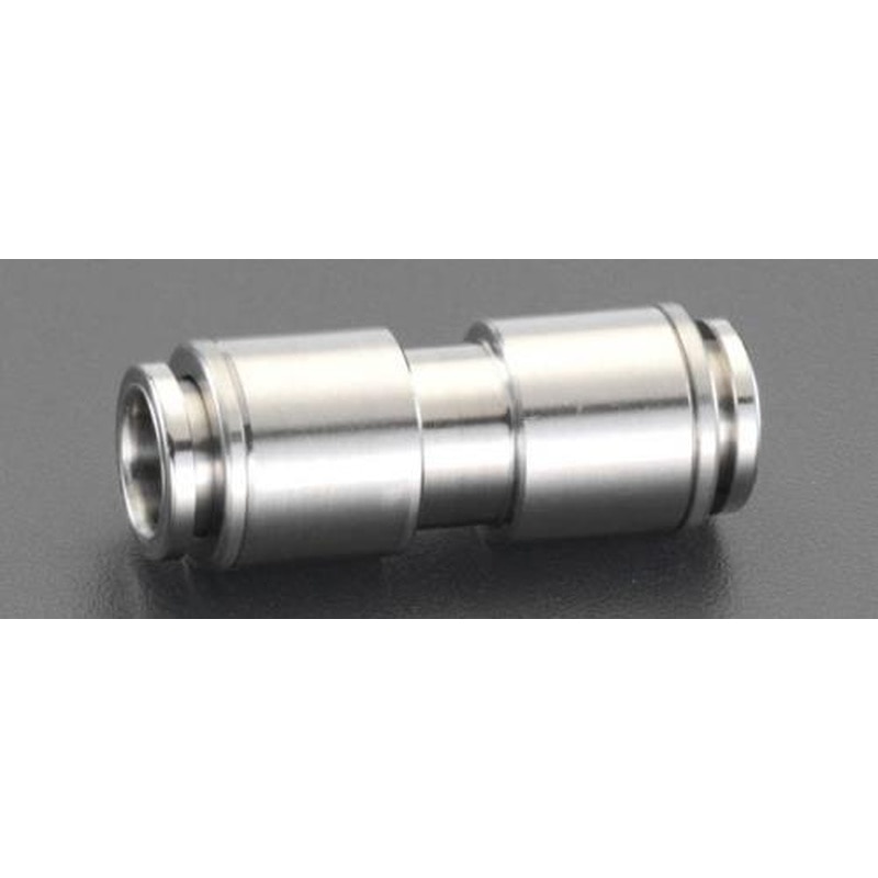 エスコ EA425D-4 4mmユニオン(ストレート/ステンレス製) 1個（ご注文単位1個）【直送品】