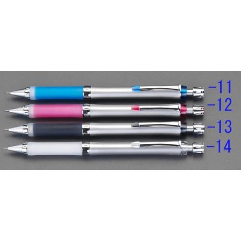 エスコ EA765ME-13 0.5mmシャープペンシル(黒) 1個（ご注文単位1個）【直送品】