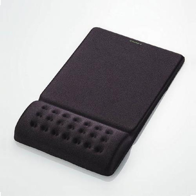 エスコ EA764-105B 135x220x25mmマウスパッド(ブラック) 1個(ご注文単位1個)【直送品】