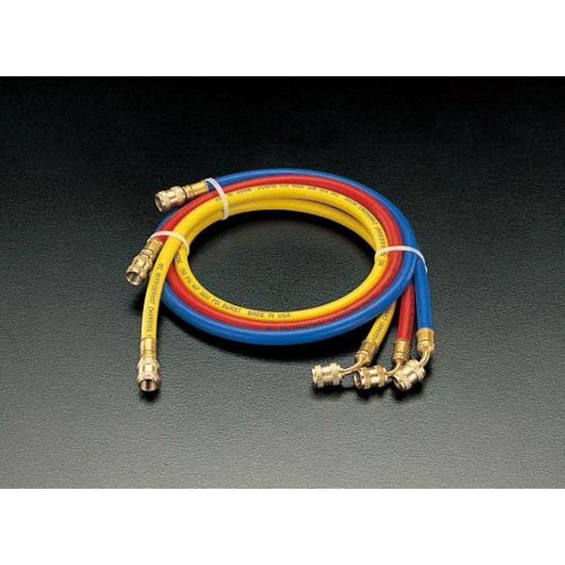 エスコ EA104AK 100cm/3本組(R12・R22・R502)チャージングホース 1個（ご注文単位1個）【直送品】
