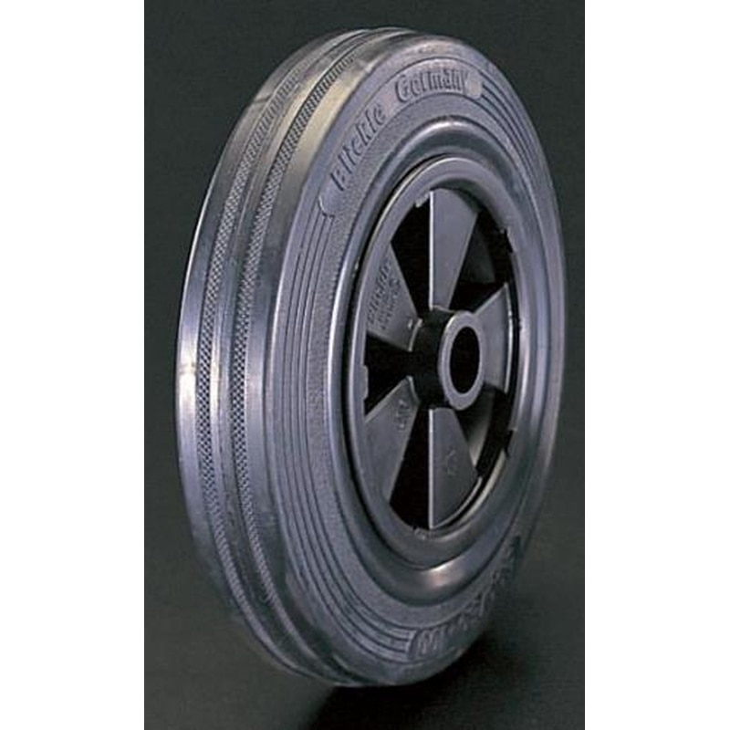 エスコ EA986MC-180 180x50mm車輪(ラバータイヤ・PPリム) 1個（ご注文単位1個）【直送品】