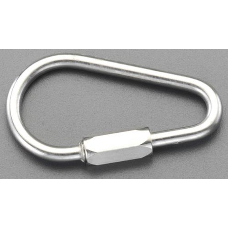 エスコ EA638HM-11 120.0x52.0x12.0mmクイックリング(ステンレス) 1個(ご注文単位1個)【直送品】